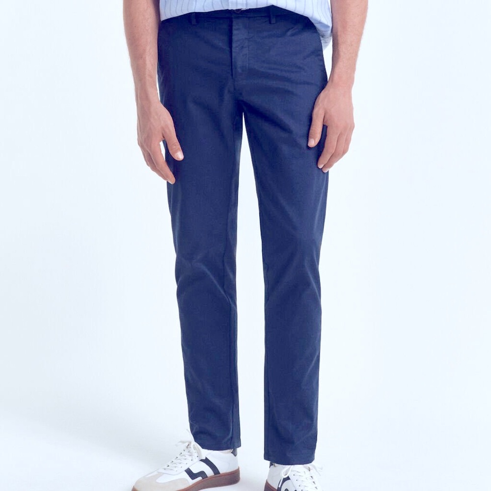 Gant Soho Chino Pants Low Rise Narrow Fit navy blue Men's Size 36 100% Cotton